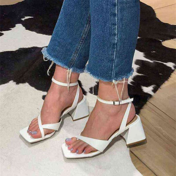 new women's high sandals, plain buckle square toe high heels, summer fashion leisure outdoor sandals, Black
new women's high sandals, plain buckle square toe high heels, summer fashion leisure outdoor sandals, Black