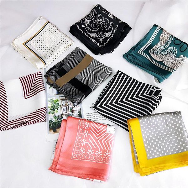 square silk scarf women fashion print small neck scarf female headscarf bandana shawl diy hair tie band girls hair accessories bbyfvz, Black
square silk scarf women fashion print small neck scarf female headscarf bandana shawl diy hair tie band girls hair accessories bbyfvz, Black