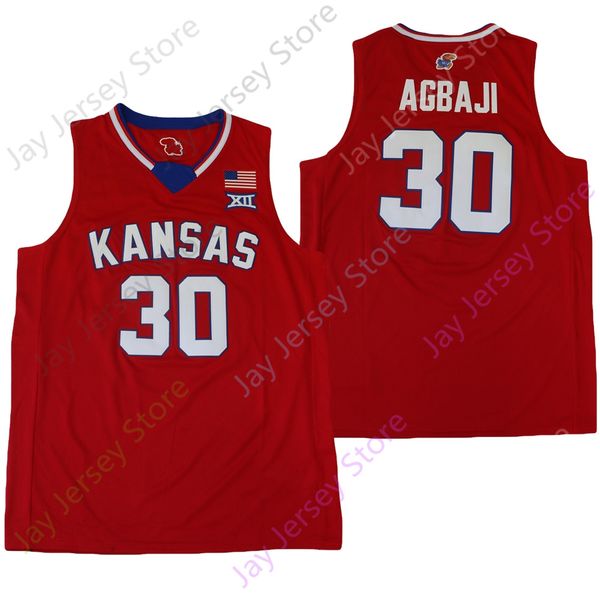 2022 new ncaa kansas jayhawks basketball jersey 30 ochai agbaji college size youth red blue white, Black;red
2022 new ncaa kansas jayhawks basketball jersey 30 ochai agbaji college size youth red blue white, Black;red
