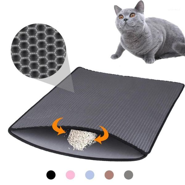 cat beds & furniture eva pet litter mat waterproof double layer trapping mats pad non-slip kitten clean products cats accessories1
cat beds & furniture eva pet litter mat waterproof double layer trapping mats pad non-slip kitten clean products cats accessories1