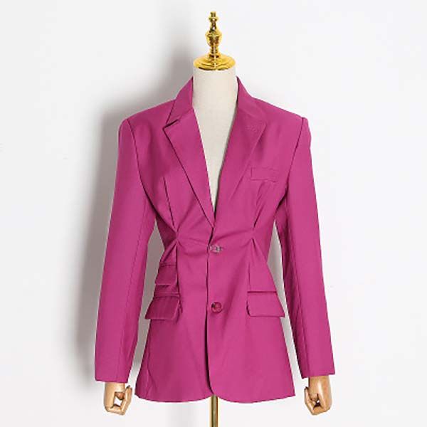 the new style of 2021 has a unique design sense of silhouette small blazer british wind pressure ruffled waist creative coat fashionable bla, White;black
the new style of 2021 has a unique design sense of silhouette small blazer british wind pressure ruffled waist creative coat fashionable bla, White;black