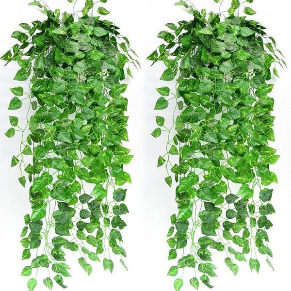 decorative flowers & wreaths 1pcs artificial fake hanging vine plant leaves garland home garden wall decoration green drop 1
decorative flowers & wreaths 1pcs artificial fake hanging vine plant leaves garland home garden wall decoration green drop 1