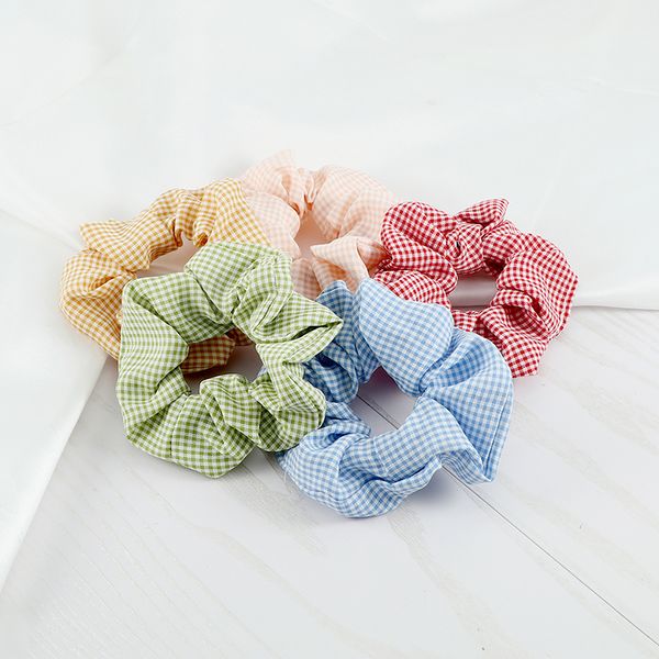 1pc colorful plaid fresh hair band cute elegant vintage headwear gift for girls women fashion hair accessories elastic scrunchie, Slivery;white 
1pc colorful plaid fresh hair band cute elegant vintage headwear gift for girls women fashion hair accessories elastic scrunchie, Slivery;white