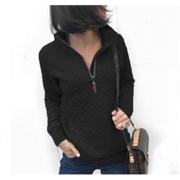 new fashion pocket zipper long sleeve women's and sweater women's in fall / winter 2020, Black
new fashion pocket zipper long sleeve women's and sweater women's in fall / winter 2020, Black