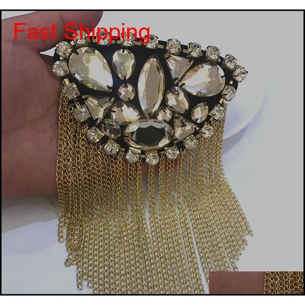 handmade gold color rhinestone tassel epaulette/epaulet/pin badge charreteras/kpop vintage fashio qylyjq new_dhbest, Silver
handmade gold color rhinestone tassel epaulette/epaulet/pin badge charreteras/kpop vintage fashio qylyjq new_dhbest, Silver