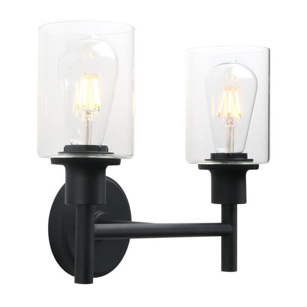 wall lamp permo 2 light bathroom fixture industrial sconce with 3.94 inches clear glass shade
wall lamp permo 2 light bathroom fixture industrial sconce with 3.94 inches clear glass shade