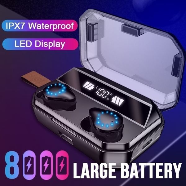 x12 tws 5,0 стерео hifi беспроводная технология bluetooth спортивные наушники ipx7 водонепроницаемый наушники сенсорный airbuds 8000mah powe
x12 tws 5,0 стерео hifi беспроводная технология bluetooth спортивные наушники ipx7 водонепроницаемый наушники сенсорный airbuds 8000mah powe