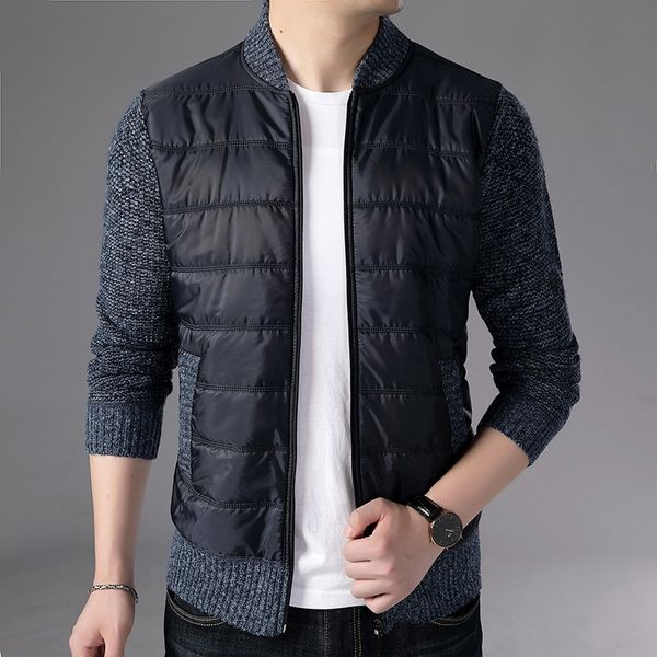 new autumn winter men sweater warm cashmere wool zipper cardigan men coat dress casual knitwear male clothes 201125, White;black
new autumn winter men sweater warm cashmere wool zipper cardigan men coat dress casual knitwear male clothes 201125, White;black