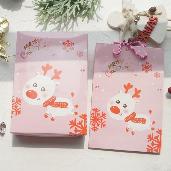 23.5*16.5*5cm 5pcs pink merry christmas elk paper box as macaron chocolate cookie christmas party gifts packaging
23.5*16.5*5cm 5pcs pink merry christmas elk paper box as macaron chocolate cookie christmas party gifts packaging