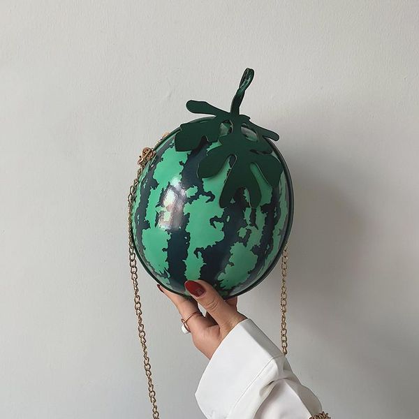 2020 european and american creative new pu watermelon shoulder bag personality funny fashion messenger bag female
2020 european and american creative new pu watermelon shoulder bag personality funny fashion messenger bag female