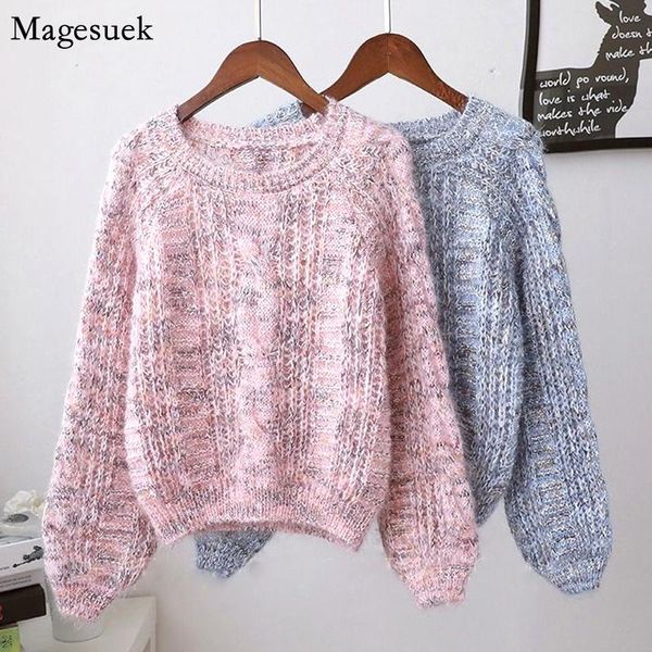 loose korean pullover lantern long sleeve women sweater autumn and winter new short knitted sweater jumper women's 11958, White;black
loose korean pullover lantern long sleeve women sweater autumn and winter new short knitted sweater jumper women's 11958, White;black