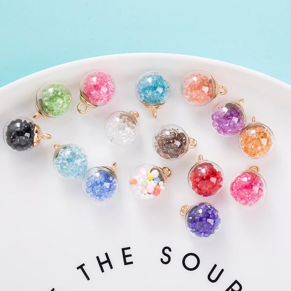 10pcs 16colors transparent ball glass star/round charms pendant diy keychain chokers earring accessories jewelry charm 16mm, Bronze;silver
10pcs 16colors transparent ball glass star/round charms pendant diy keychain chokers earring accessories jewelry charm 16mm, Bronze;silver