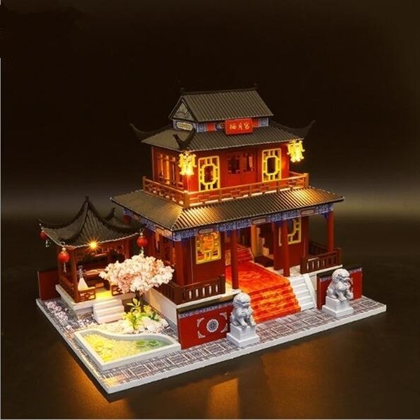 large chinese style diy doll house wooden doll houses miniature dollhouse furniture kit handmade toys birthday gift for kids y200413
large chinese style diy doll house wooden doll houses miniature dollhouse furniture kit handmade toys birthday gift for kids y200413