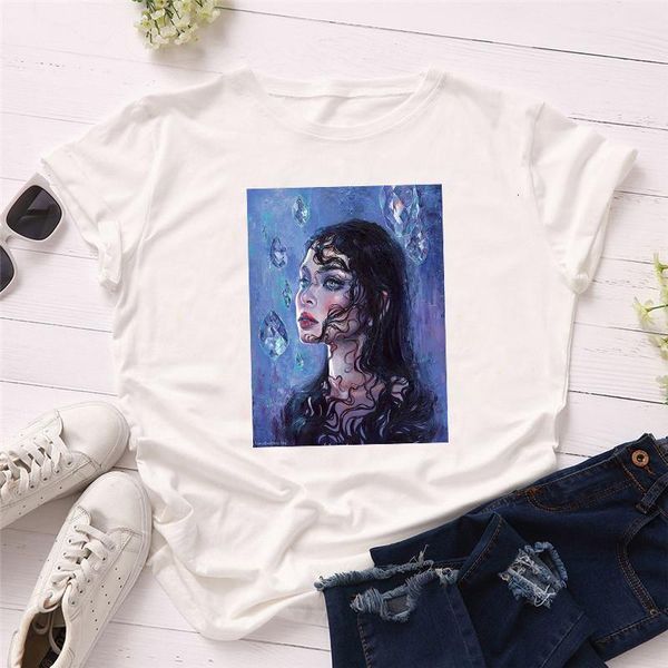 women t shirt summer short sleeve casual white tshirts fashion vogue lady print graphic tees nordic female t-shirts
women t shirt summer short sleeve casual white tshirts fashion vogue lady print graphic tees nordic female t-shirts