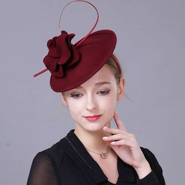 bridal smart hat british woolen hat lady ostrich pole flower banquet bridal headdress, Blue;gray
bridal smart hat british woolen hat lady ostrich pole flower banquet bridal headdress, Blue;gray