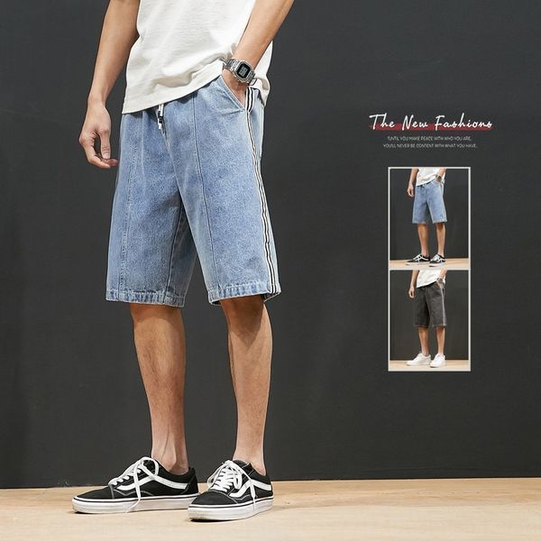 2020 casual versatile shorts korean thin straight tube trend summer casual loose pants men jeans and jeanspants and jeans cgqxq, Blue
2020 casual versatile shorts korean thin straight tube trend summer casual loose pants men jeans and jeanspants and jeans cgqxq, Blue