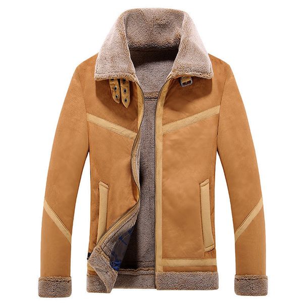 autumn and winter men's leather plus veet retro fashion high-quality large size motorcycle casual lapel jacket for men, Black;brown
autumn and winter men's leather plus veet retro fashion high-quality large size motorcycle casual lapel jacket for men, Black;brown