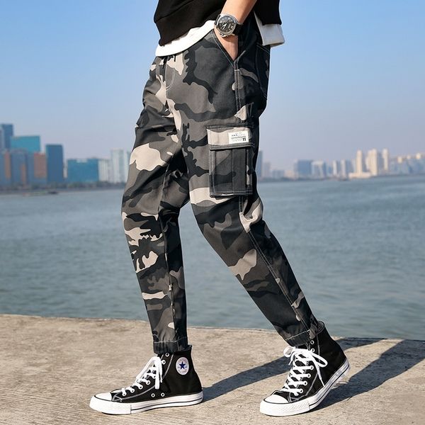 a5ohr overalls fashion 2020 spring and autumn pants men's men's legged capris camouflage cotton loose sports overalls casual casua, Blue
a5ohr overalls fashion 2020 spring and autumn pants men's men's legged capris camouflage cotton loose sports overalls casual casua, Blue