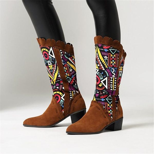 boots pxelena ethnic 2021 spring autumn women mid calf block med heels faux suede shoes plus size 34-43 black red brown khaki
boots pxelena ethnic 2021 spring autumn women mid calf block med heels faux suede shoes plus size 34-43 black red brown khaki