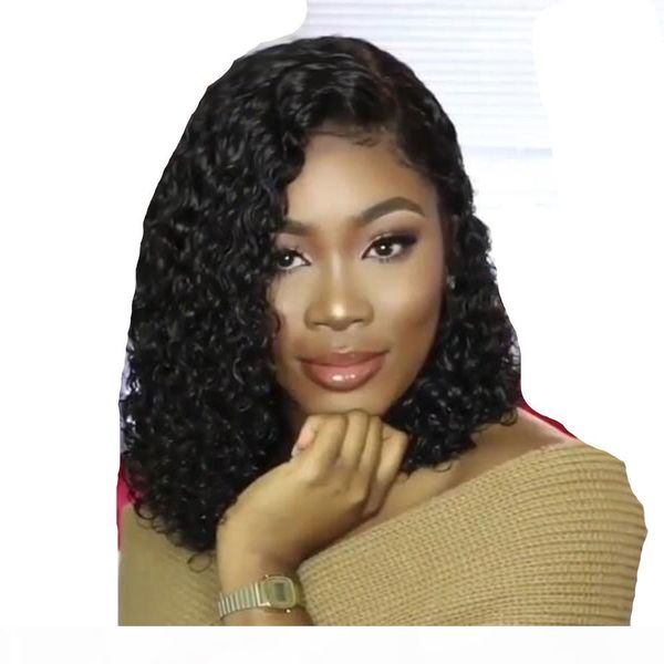130% density 360 lace frontal wig curly human hair brazilian remy hair wigs pre plucked with baby hair 16 inch, Black;brown
130% density 360 lace frontal wig curly human hair brazilian remy hair wigs pre plucked with baby hair 16 inch, Black;brown