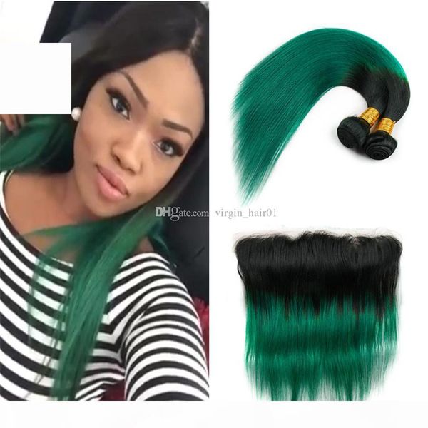 dark root green straight 8a hair with lace frontal peruvian virgin hair green ombre hair bundles with ear to ear lace frontal, Black;brown
dark root green straight 8a hair with lace frontal peruvian virgin hair green ombre hair bundles with ear to ear lace frontal, Black;brown