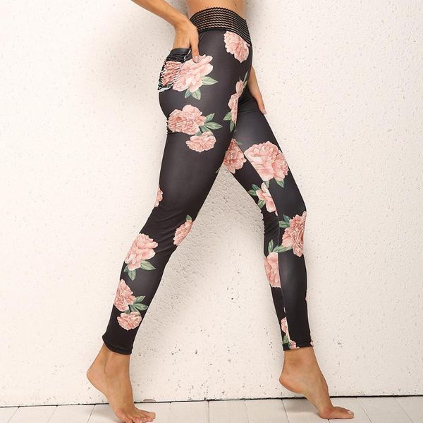 fitness leggings women slimming pants seamless sport legging girls gym thin pant high waist floral print sweatpants workout1, Black 
fitness leggings women slimming pants seamless sport legging girls gym thin pant high waist floral print sweatpants workout1, Black