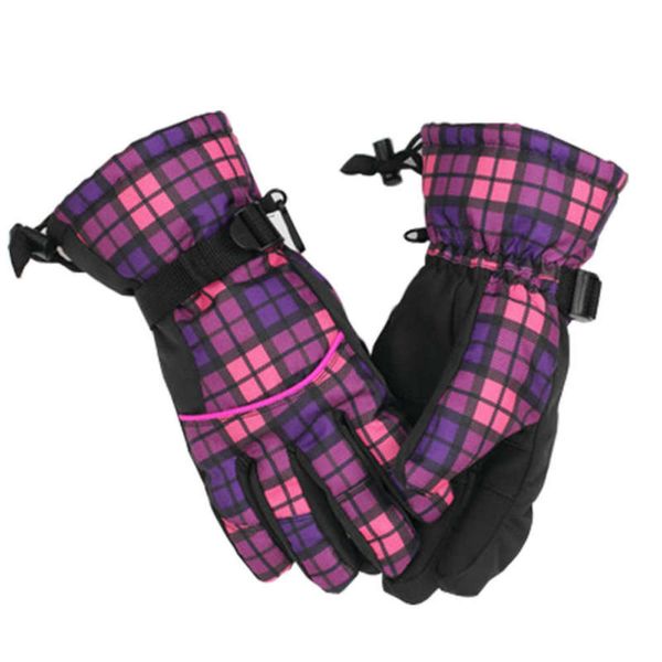 skiing for women' gloves, Blue;gray