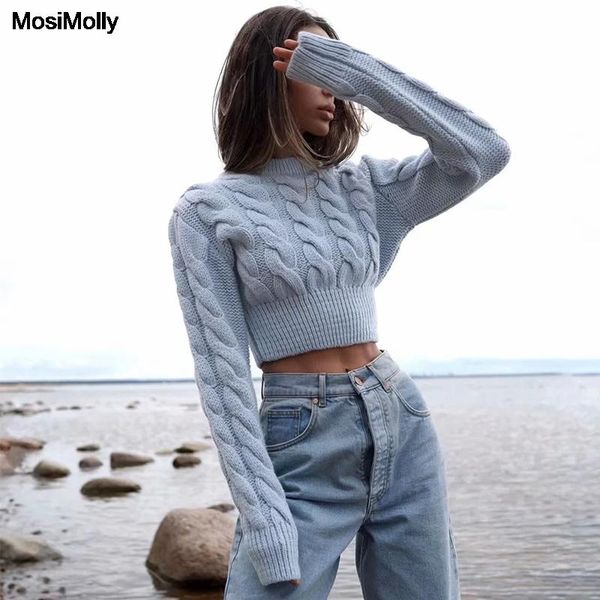 women's sweaters mosimolly cool cable knit sweater junper pullovers women a/w trendy short comfy female, White;black
women's sweaters mosimolly cool cable knit sweater junper pullovers women a/w trendy short comfy female, White;black