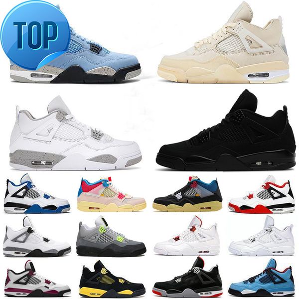 men 4s 4 basketball shoes university blue white oero sail union noir fire red bred black cat metallic purple green sneakers what the women s
men 4s 4 basketball shoes university blue white oero sail union noir fire red bred black cat metallic purple green sneakers what the women s