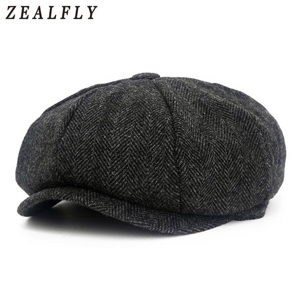 herringbone patterns men's beret gentlemen retro newsboy caps casual flat hats for women octagonal cap boinas para hombres 201106, Blue;gray
herringbone patterns men's beret gentlemen retro newsboy caps casual flat hats for women octagonal cap boinas para hombres 201106, Blue;gray