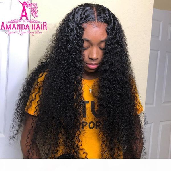 amanda lace front human hair wigs curly pre plucked baby hair 13x4 150% malaysian remy human wigs for women, Black;brown
amanda lace front human hair wigs curly pre plucked baby hair 13x4 150% malaysian remy human wigs for women, Black;brown