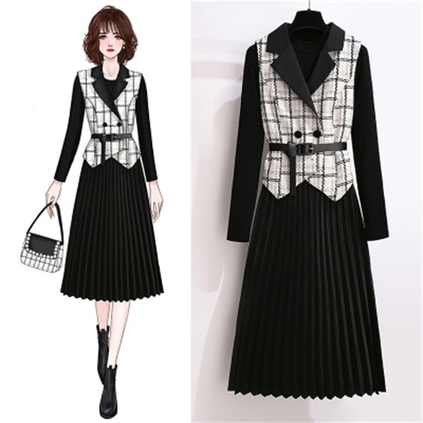 plus size 4xl pieces define women's clothes dressed in velvet woman tweed chess femme sets ynl4, White
plus size 4xl pieces define women's clothes dressed in velvet woman tweed chess femme sets ynl4, White