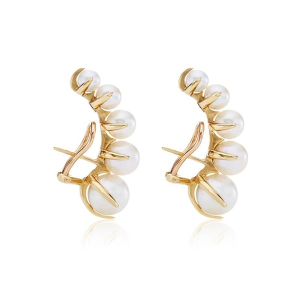 european and american fashion niche brands gradually change pearl ear nails female exaggeration temperament vintage earrings, Golden;silver
european and american fashion niche brands gradually change pearl ear nails female exaggeration temperament vintage earrings, Golden;silver