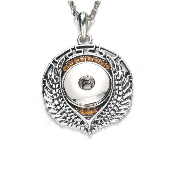 new fashion wing heart shape glamour rhinestone necklace snap button pendant necklace fit 18mm buttons women bbyzpv, Silver
new fashion wing heart shape glamour rhinestone necklace snap button pendant necklace fit 18mm buttons women bbyzpv, Silver