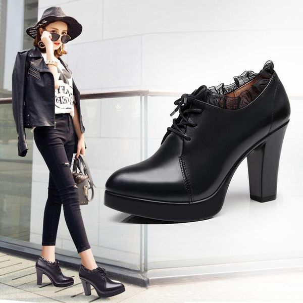 lace ruffles ankle boots women pointed toe lace up high heels winter booties 41-43 plus size platform short botas mujer, Black
lace ruffles ankle boots women pointed toe lace up high heels winter booties 41-43 plus size platform short botas mujer, Black
