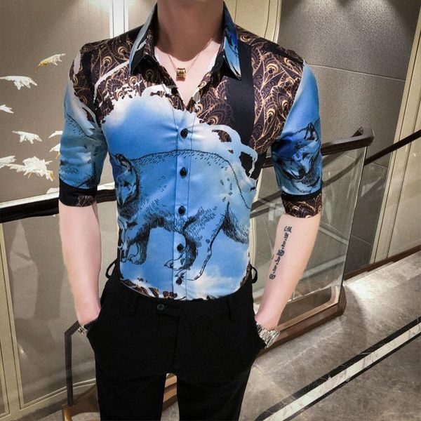 loldeal british style summer half sleeve men floral shirts fashion slim fit casual shirt dress all match streetwear prom tuxedo, White;black
loldeal british style summer half sleeve men floral shirts fashion slim fit casual shirt dress all match streetwear prom tuxedo, White;black