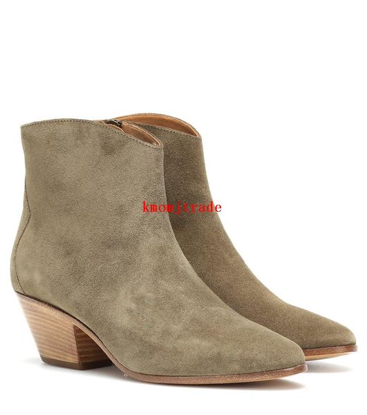 woman isabel pairs marant dacken suede ankle boots genuine leather suede dacken ankle boots new shoes, Black
woman isabel pairs marant dacken suede ankle boots genuine leather suede dacken ankle boots new shoes, Black