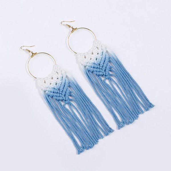 dangle & chandelier coloring handmade tassel earrings women macrame weave statement fashion female boho jewelry custom drop, Silver
dangle & chandelier coloring handmade tassel earrings women macrame weave statement fashion female boho jewelry custom drop, Silver