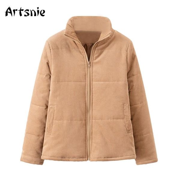 artsnie warm turtleneck corduroy parkas women winter 2021 double pockets long sleeve zipper coats vintage khaki slim jackets, Black
artsnie warm turtleneck corduroy parkas women winter 2021 double pockets long sleeve zipper coats vintage khaki slim jackets, Black