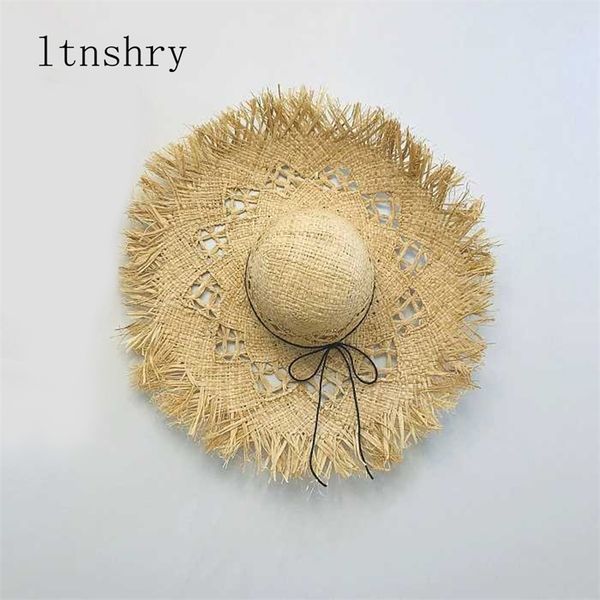 new fashion wide brim large fields straw hats for women hollow out ladies beach sun hats fluff floppy summer caps boater y200602, Blue;gray
new fashion wide brim large fields straw hats for women hollow out ladies beach sun hats fluff floppy summer caps boater y200602, Blue;gray