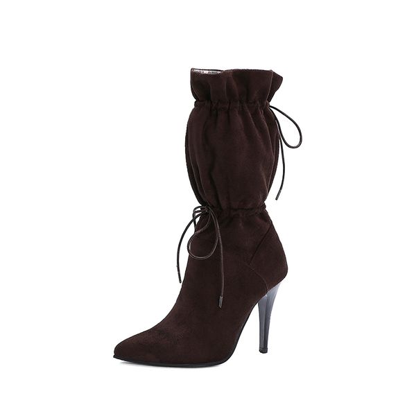 2021 the new casual style at the mid-calf elastic black stripe red super high heels women's riding boots 41yx
2021 the new casual style at the mid-calf elastic black stripe red super high heels women's riding boots 41yx