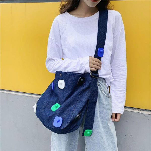 fashion trend couple outdoor large capacity denim women shoulder bags multifunction messenger bag shoulder bag
fashion trend couple outdoor large capacity denim women shoulder bags multifunction messenger bag shoulder bag