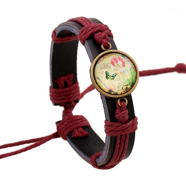 romantic round charm hand woven bracelets vintage rope manual holidays jewelry accessories women bangle wristband ornament1, Golden;silver
romantic round charm hand woven bracelets vintage rope manual holidays jewelry accessories women bangle wristband ornament1, Golden;silver