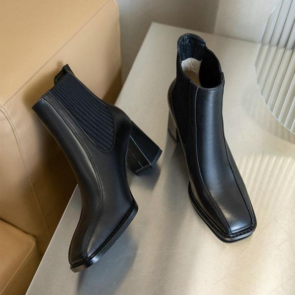 boots 2021 est office lady shoes woman elegant classic women genuine leather knitting high hels ladies, Black
boots 2021 est office lady shoes woman elegant classic women genuine leather knitting high hels ladies, Black