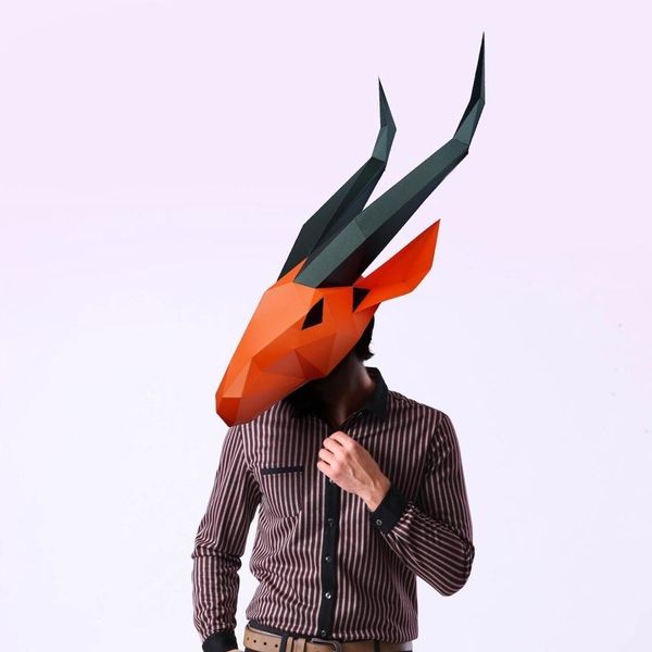 fashion antelope goat animal 3d costume cosplay diy paper craft model mask christmas halloween prom party gift
fashion antelope goat animal 3d costume cosplay diy paper craft model mask christmas halloween prom party gift