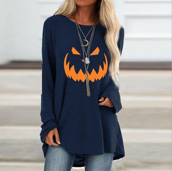 new halloween pumpkin o-neck long sleeve shirt for women autumn winter party club wedding engagement t-shirt size s-2xl, White
new halloween pumpkin o-neck long sleeve shirt for women autumn winter party club wedding engagement t-shirt size s-2xl, White