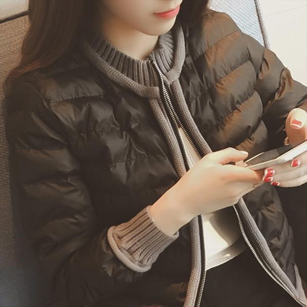 autumn winter short coat women casual down cotton coats female parka long sleeve winter jacket zipper overcoat plus size 5xl, Black
autumn winter short coat women casual down cotton coats female parka long sleeve winter jacket zipper overcoat plus size 5xl, Black