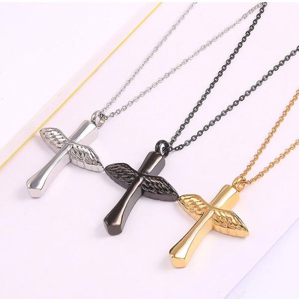 angel cross keepsake урна ожерелье мемориал пепел любимого, mini cross wing кремация ювелирные изделия подвеска, Silver
angel cross keepsake урна ожерелье мемориал пепел любимого, mini cross wing кремация ювелирные изделия подвеска, Silver