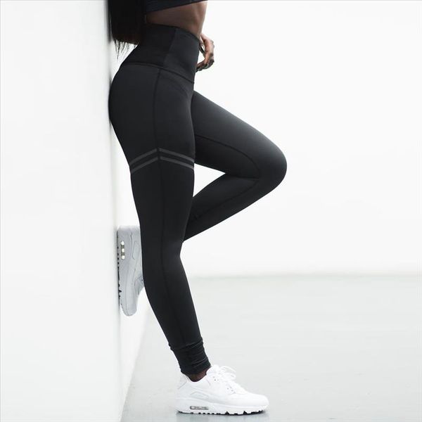 women leggings sports pants high waist fitness leggings running gym stretch trousers workout leginsy damskie, Black
women leggings sports pants high waist fitness leggings running gym stretch trousers workout leginsy damskie, Black