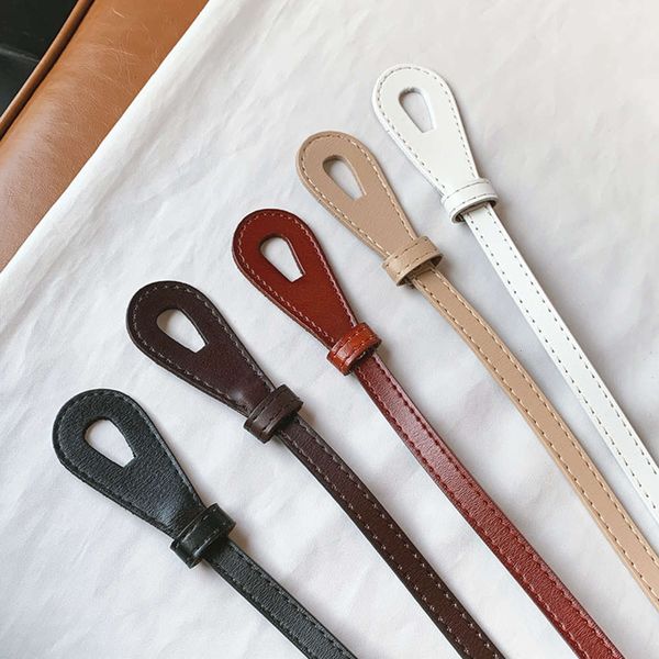 perforated bandage pressing spring line edge thin women's decorative dress t-shirt versatile pure cow leather small belt, Black;brown
perforated bandage pressing spring line edge thin women's decorative dress t-shirt versatile pure cow leather small belt, Black;brown